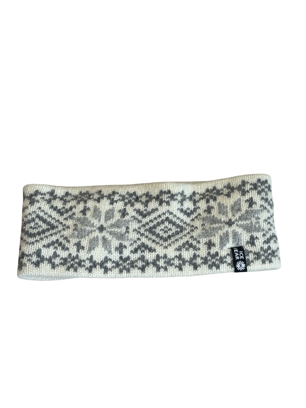 ICEWEAR Iceland Wool Angora Blend Nordic Warm Headband Earmuff - One Size